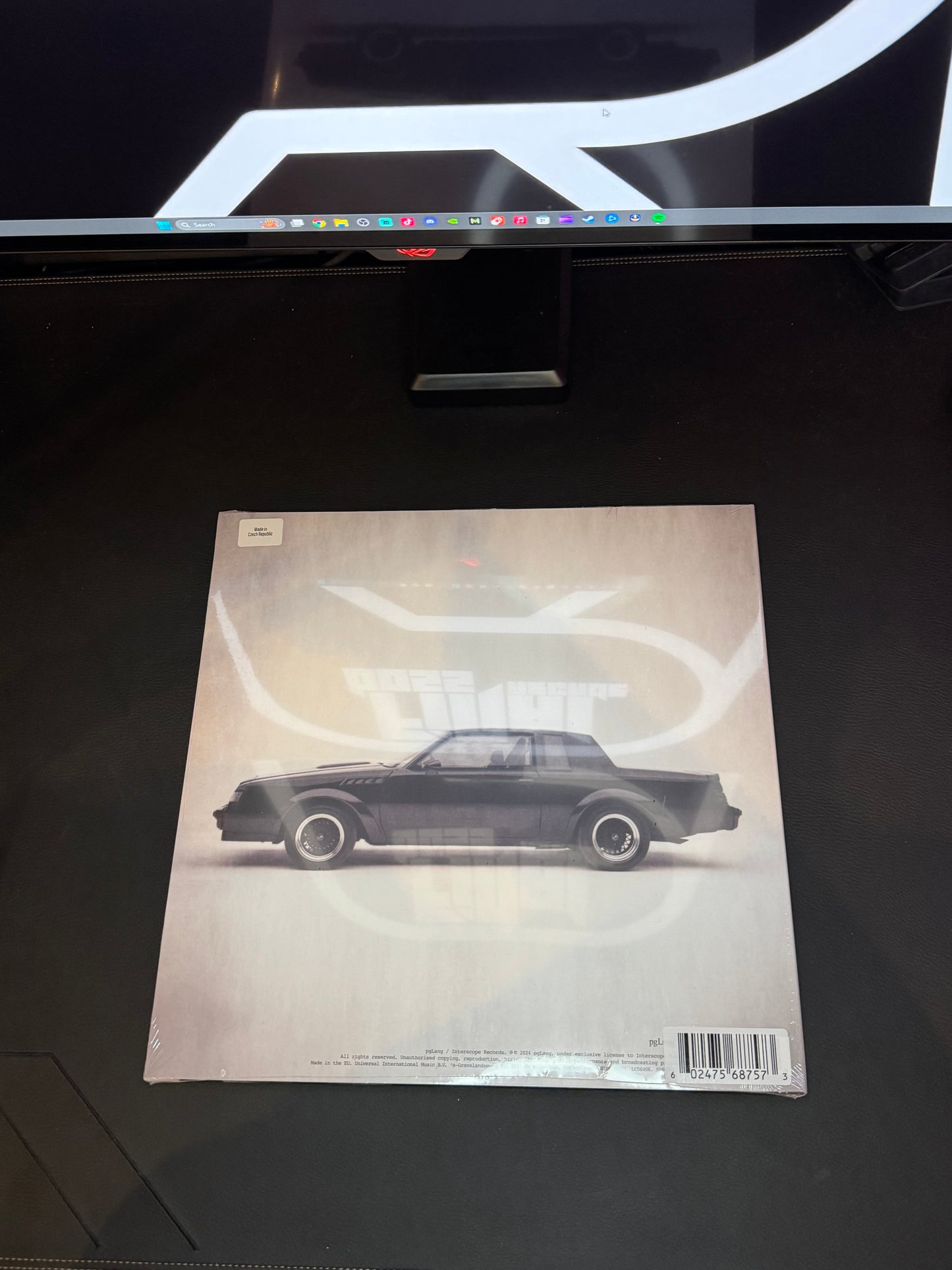 Kendrick Lamar GNX 180G Audiophile Black Vinyl