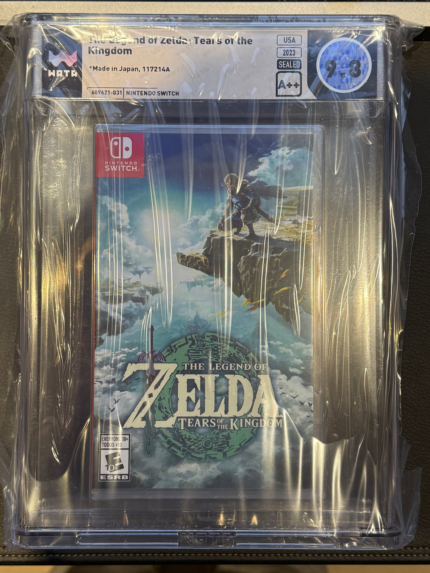 The Legend of Zelda Tears of the Kingdom WATA 9.8 A++