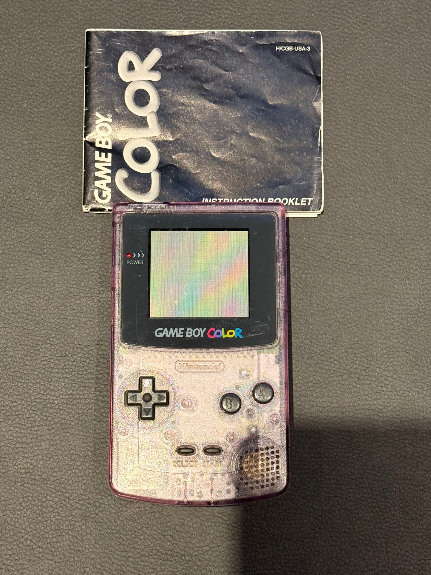 Game Boy Color Atomic Purple