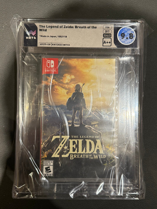 The Legend of Zelda Breath of the Wild WATA 9.8 A++