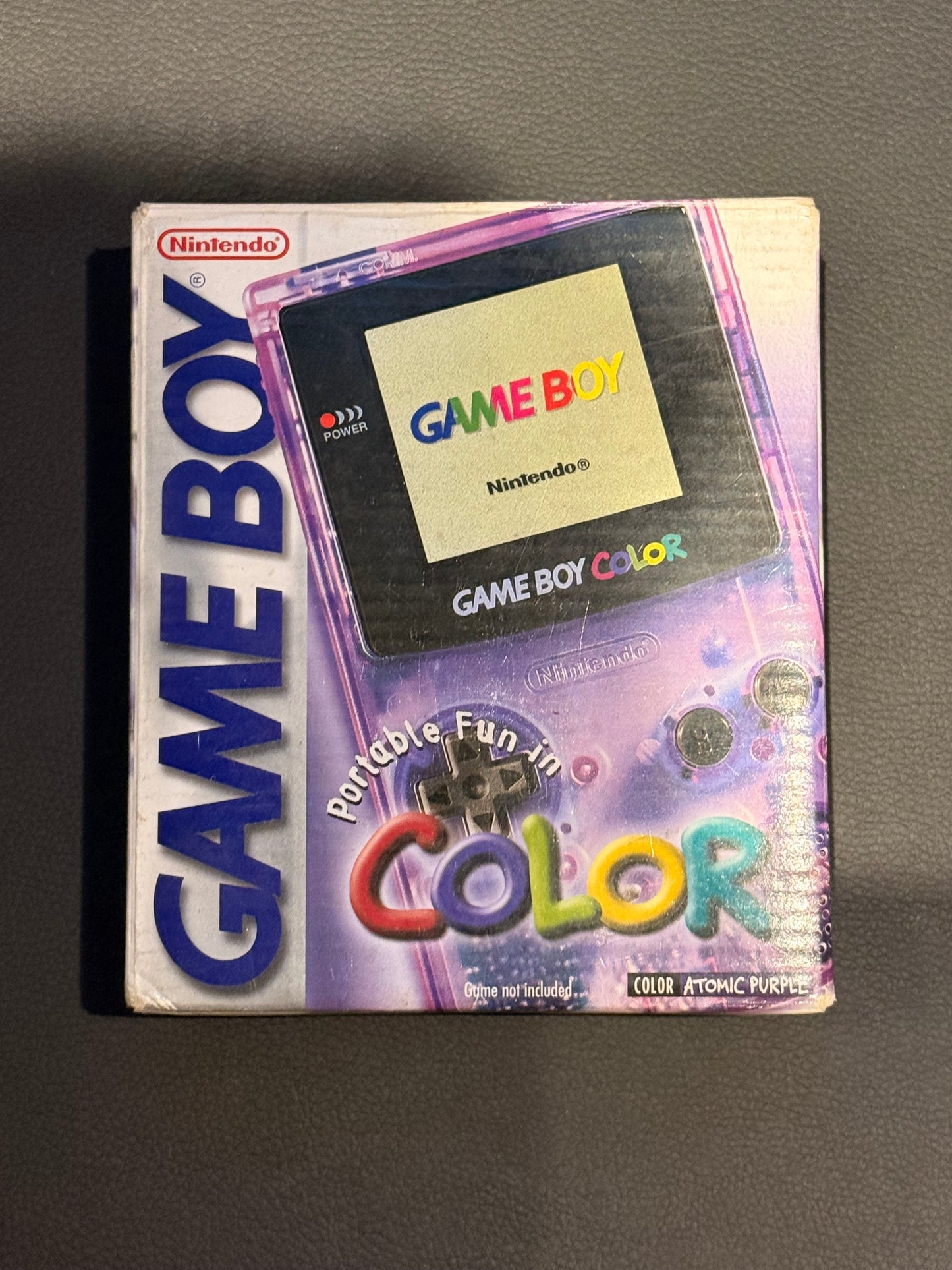 Game Boy Color Atomic Purple