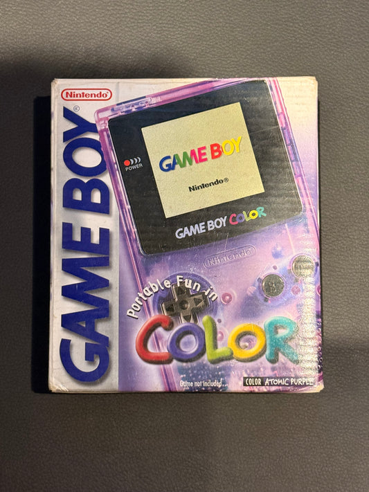 Game Boy Color Atomic Purple