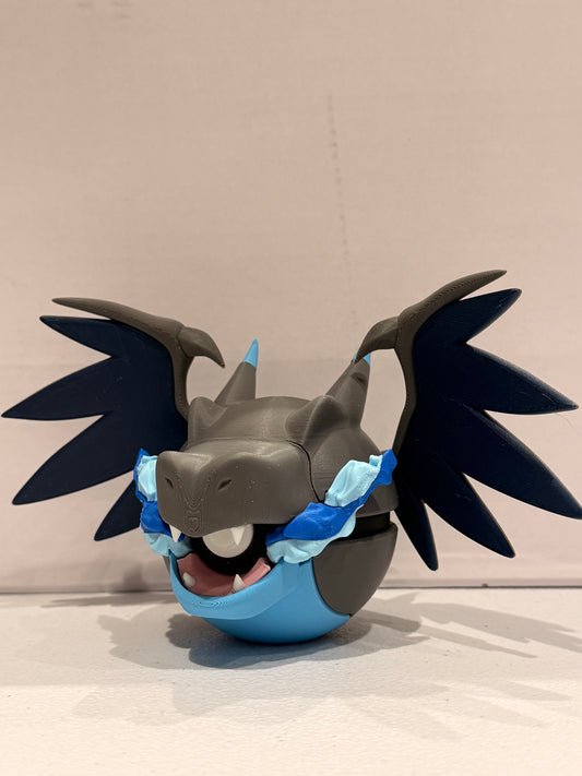 Mega Charizard Head Pokéball